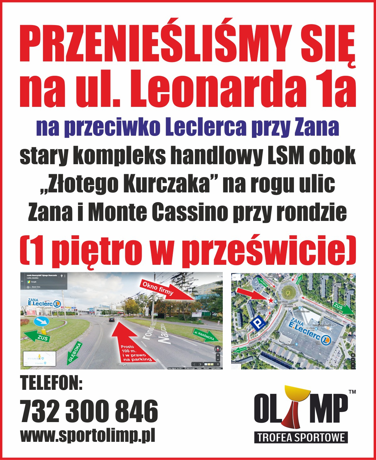 Olimp Trofea Lublin Adres Telefon